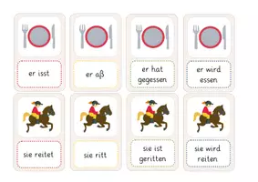 Vorschau - Spiele - Verben Zeitformen Quartett - Seite 2