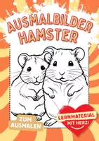 Vorschau - Arbeitsblätter - Hamster Ausmalbilder Fensterbilder Mandala Bilder ausmalen - Deckblatt