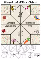 Vorschau - Arbeitsblätter - Himmel und Hölle Ostern - DaZ/DaF, Deutsch (flaten/basteln) - Seite 3