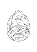 Vorschau - Arbeitsblätter - Polygone ausmalen Ostern - DaZ/DaF, Deutsch/Kunst - Seite 2