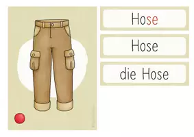 Vorschau - Fördermaterial/Inklusion - Bildkarten - Kleidung (DAZ/ DAF) - Seite 1