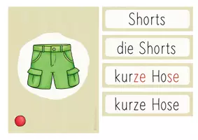 Vorschau - Fördermaterial/Inklusion - Bildkarten - Kleidung (DAZ/ DAF) - Seite 3