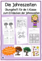 Vorschau - Arbeitsblätter - Materialpaket: Wochentage, Monate und Jahreszeiten - Seite 1