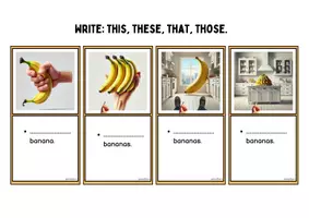 anteprima - Esercizi - Demostrative Pronouns: Practice this these that those - Pagina 3