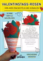 Vorschau - Arbeitsblätter - Valentinstags-Rosen 🌹❤️ Kreativ Basteln für den perfekten Valentinstag - Deckblatt
