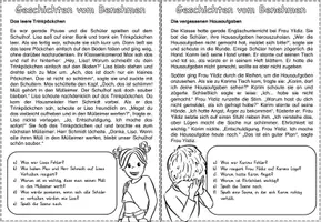 Vorschau - Arbeitsblätter - Geschichten vom Benehmen mit Aufgaben / Manieren/ Zusammenleben/ Abschreibtexte / Strafarbeit/ - Seite 2
