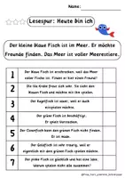 Vorschau - Unterrichtsreihen - Lesespur | Heute bin ich | differenziert | Klasse 1 und 2 - Seite 3