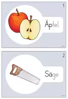 Vorschau - Arbeitsblätter - Schleichdiktat - Wörter mit Ä/ä (1.Klasse) - Seite 1