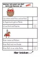 Vorschau - Unterrichtsreihen - Materialpaket Deutsch Klasse 1 - Seite 2