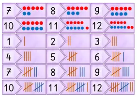 Vorschau - Arbeitsblätter - Memory® Legespiel Zahlenraum 12 - Seite 2