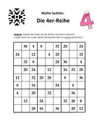 Vorschau - Spiele - Materialpaket Mathe: Sudoku-Spiele (Zahlenreihen) - Deckblatt
