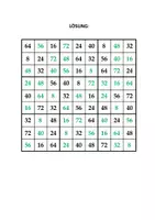Vorschau - Spiele - Mathe-Sudoku (Einmaleins): 8er-Reihe (mit Lösung) - Seite 1