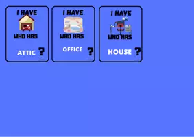 anteprima - Giochi - I have who has parts of the house vocabulary - Pagina 3