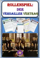 Vorschau - Arbeitsblätter - Rollenspiel: Versailler Vertrag - Deckblatt