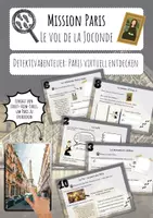 Vorschau - Spiele - Detektivabenteuer: Le vol de la Joconde (Paris virtuell entdecken) - Deckblatt