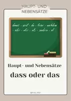 Vorschau - Unterrichtsreihen - Haupt- und Nebensätze_dass oder das - Deckblatt