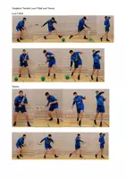 Vorschau - Stundenentwürfe - Tennis Examensstunde (sehr gut) - Deckblatt