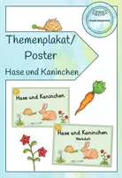 Vorschau - Poster - Themenplakat/Poster "Hase und Kaninchen" - Deckblatt