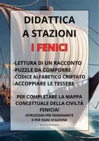 anteprima - Didattica a stazioni - DIDATTICA A STAZIONI - STORIA - I FENICI - Pagina di copertina