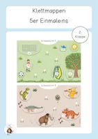 Vorschau - Spiele - Klettmappen 5er Einmaleins Freiarbeit - Deckblatt