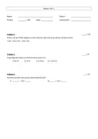 Vorschau - Arbeitsblätter - Test/Klassenarbeit Rationale Zahlen - Seite 2
