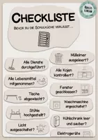 Vorschau - Poster - Checkliste für die Schulküche – Poster für die Küchentür - Deckblatt