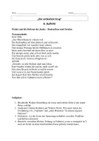 Vorschau - Unterrichtsreihen - Heinrich von Kleist - "Der zerbrochne Krug" - Analyse des 4. Auftritts - Arbeitsmaterial mit Lösungen - Seite 1