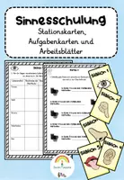 Vorschau - Arbeitsblätter - Sinnesschulung - Deckblatt