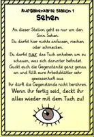 Vorschau - Arbeitsblätter - Sinnesschulung - Seite 3