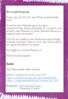 Vorschau - Arbeitsblätter - Englische Schreibaufgabe - Writing a riddle about clothes - Seite 1