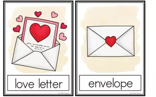 Vorschau - Bildkarten - Valentine's Day - Flashcards - Seite 2