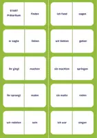 Vorschau - Spiele - Domino Präteritum - Deckblatt