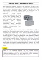 Vorschau - Arbeitsblätter - Werkstoff Beton – Eigenschaften, Herstellung, Anwendungen | Arbeitsmaterial Technikunterricht - Seite 1