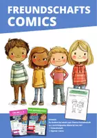 Vorschau - Arbeitsblätter - Freundschaft kreativ erleben – Comics malen & schreiben im Ethikunterricht Grundschule - Seite 1