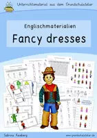 Vorschau - Arbeitsblätter - Fancy dresses (Englisch, Grundschule), carnival / Halloween - Deckblatt
