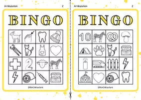 Vorschau - Spiele - Materialpaket Bingo Artikulation 5 in 1 - Seite 2