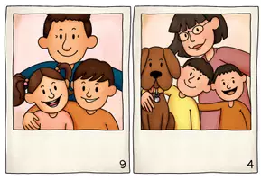 Vorschau - Arbeitsblätter - Family - Story Walk - Englisch - Lesespaziergang - Seite 2