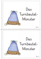 Vorschau - Arbeitsblätter - Lektüre: Lesebegleitheft und Kinderroman "Das Turnbeutel-Monster" (Teil 3) - Seite 2