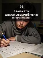 Vorschau - Quiz - Abschlussprüfung Deutsch - Kreuzworträtsel Grammatik - Deckblatt