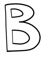 Vorschau - Mal- und Bastelvorlagen - ABC Buchstaben zum Bemalen für den Kunstunterricht - Seite 2