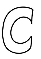 Vorschau - Mal- und Bastelvorlagen - ABC Buchstaben zum Bemalen für den Kunstunterricht - Seite 3