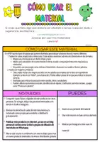 Vista previa - Hojas de trabajo - Abecedario visual y actividades de lectoescritura - página 1