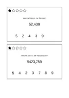 Vorschau - Arbeitsblätter - Dezimalzahlen Klammerkarten - Festigung der Dezimalzahlen - Deckblatt