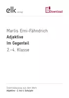 Vorschau - Arbeitsblätter - Adjektive | Im Gegenteil - Deckblatt