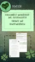 Vorschau - Klassenarbeiten - Klassenarbeit zum Thema "Unfallbericht" - Deckblatt