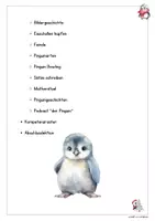 Vorschau - Unterrichtsreihen - Unterrichtseinheit der Pinguin (mit 20 Werkstattposten) - Seite 3