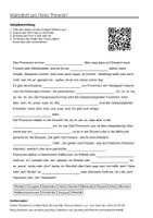 Vorschau - Arbeitsblätter - Arbeitsblätter zum Thema "Pronomen" + Lösung & MP3 + Mindmap + Infografik - Deckblatt