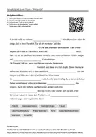 Vorschau - Arbeitsblätter - Arbeitsblätter zum Thema "Pubertät" + Lösung & MP3 + Mindmap + Infografiken - Deckblatt