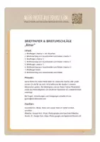Vorschau - Arbeitsblätter - Briefpapier und Briefumschläge "Ritter" (4 Lineaturen) - Seite 1
