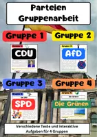 Vorschau - Stundenentwürfe - Politiker und Parteien Materialpaket - Seite 1